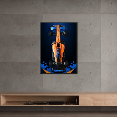 Lego 42141 McLaren Formula 1 Race Car Display Wallboard